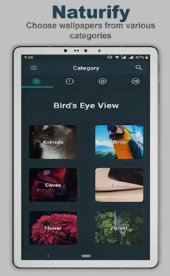Naturify -HD Nature Wallpapers android App screenshot 1
