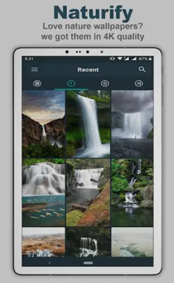 Naturify -HD Nature Wallpapers android App screenshot 2