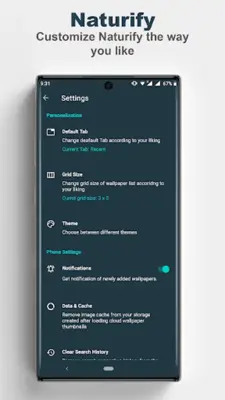Naturify -HD Nature Wallpapers android App screenshot 3