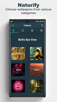 Naturify -HD Nature Wallpapers android App screenshot 7